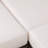 Left Corner Bench And Coffee Table, White-986777948