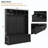 3-In-1 Hall Tree 59" Wide With 5 Hooks And Bench And Drawers, Muti-Functional Entryway Coat Rack, Modern Tall Storage Bench With Handles-1656564013