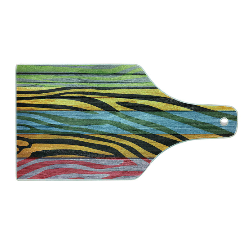 Planche à découper en verre trempé Ambesonne