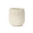 14.4'' H Textured Tall Plant Pots, Off-white Large Plant Pot with Drainage Hole