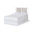 Lit de bébé et table à langer 4 en 1 Connelly blanc / gris Rockport-603440864
