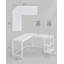 Devault L-Shaped Metal Base Writing Desk-1521637571