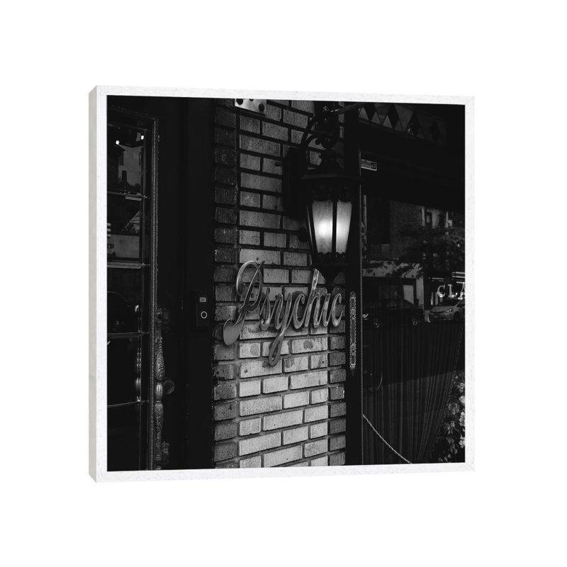Greenwich Village Psychic by Bethany Young - Print on Canvas, 93.98cm H x 93.98cm W x 3.81cm D, White Framed