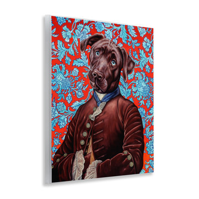 Charming Labrador Composition Wall Plaque, design by Jane R. Talton