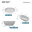 Baignoire de trempage autoportante 67 po. X 31 po. 67 po x 31 po