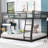 Ariatna Metal Floor Bunk Bed Over
