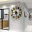 Wall Clock With Minimalist Luxury Design, Decorative Roman Numeral Dial For Home And Office