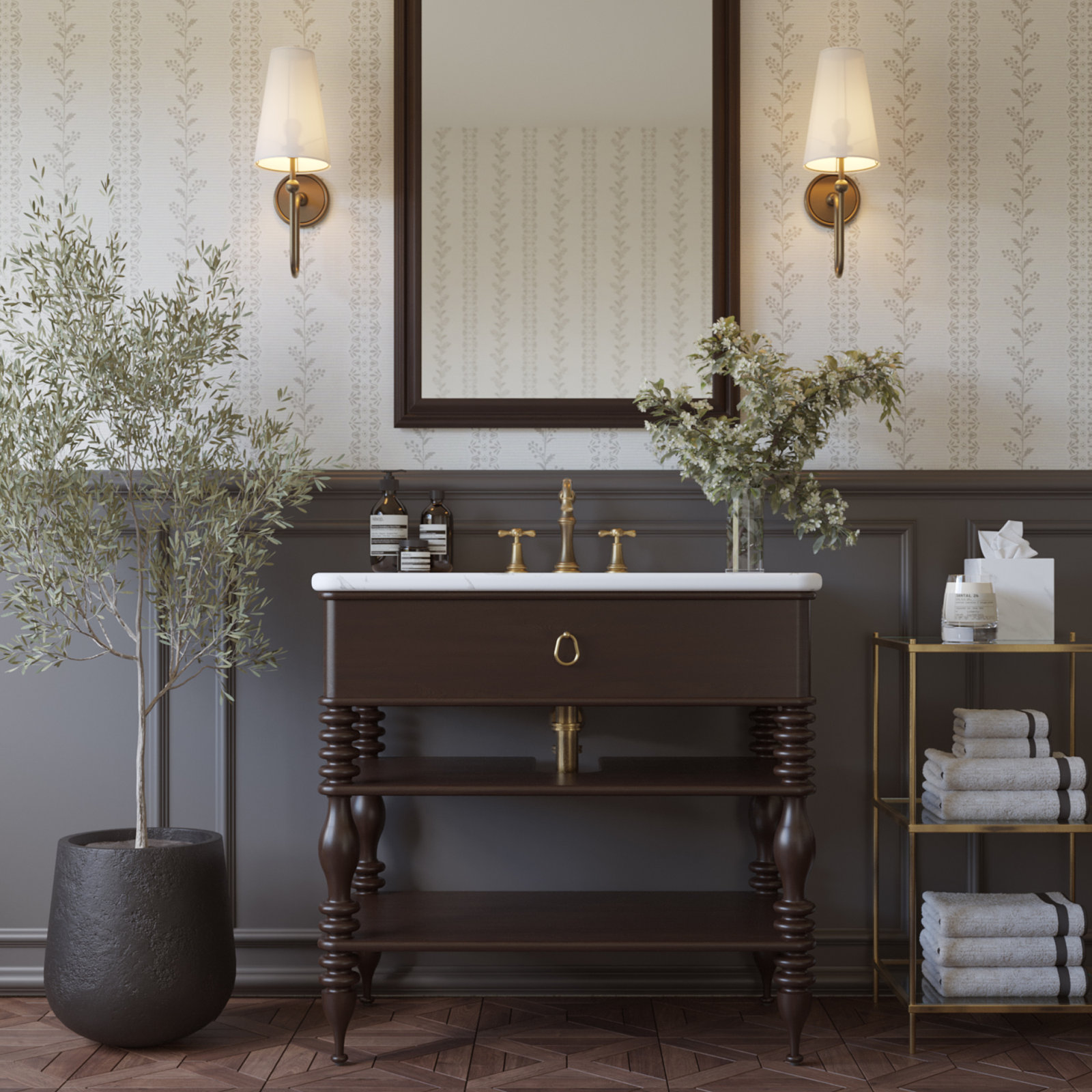 Darla 36" Bathroom Vanity , 36"