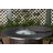 Fire Sense  Rickie Aluminum Convertible Gas Fire Pit Table 55,000 BTU, Nylon Weather Cover & Clear Fire Glass - 44"