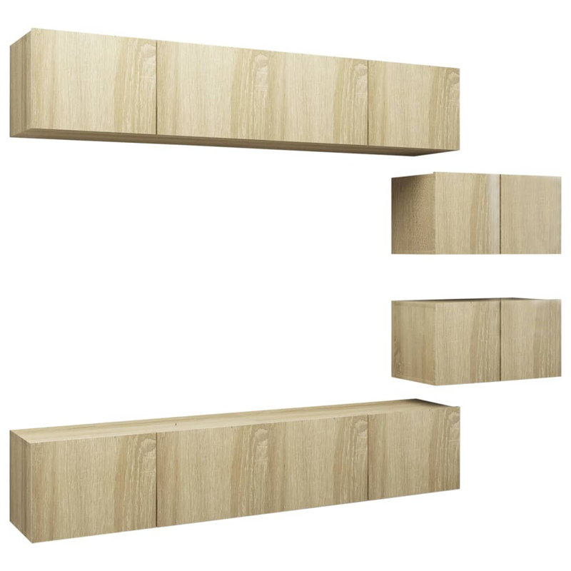 Azayvion TV Stand, Sonoma Oak, 60 cm