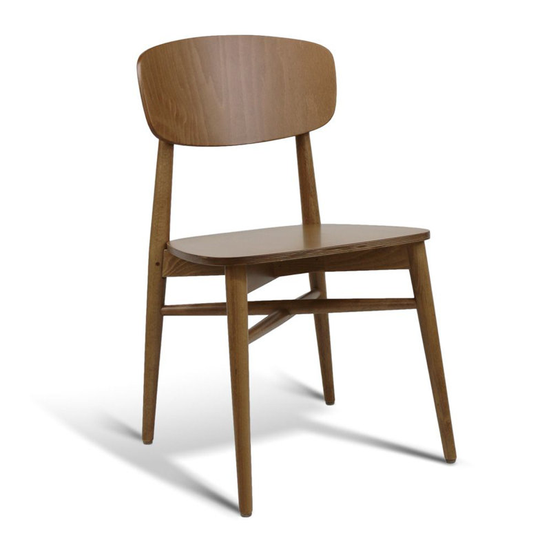 Chaise d'appoint en bois massif Hagen UV Blé