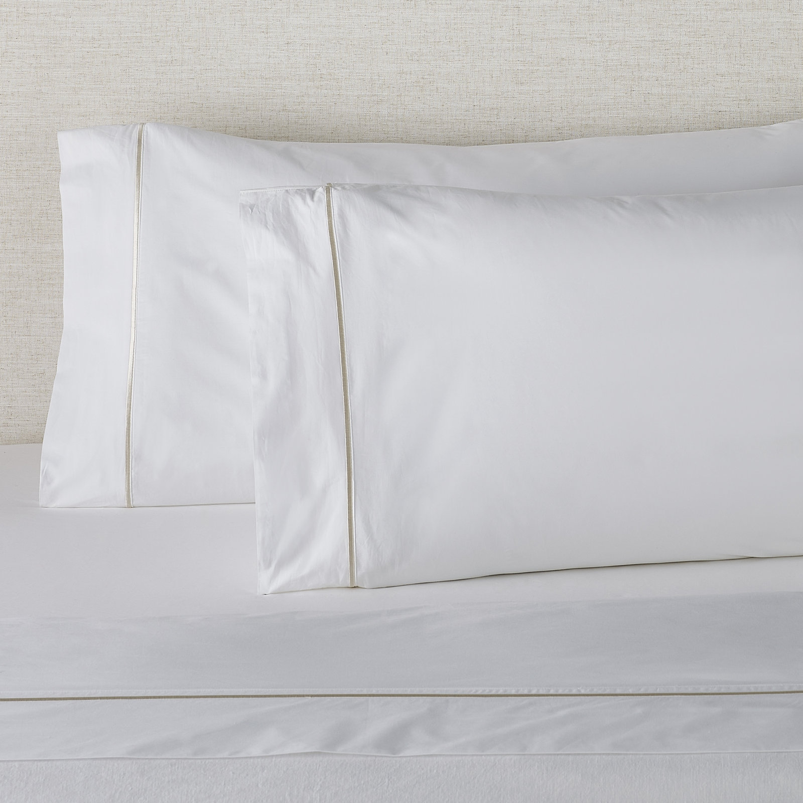 Benin Cotton Sheet Set, Queen, Ivory