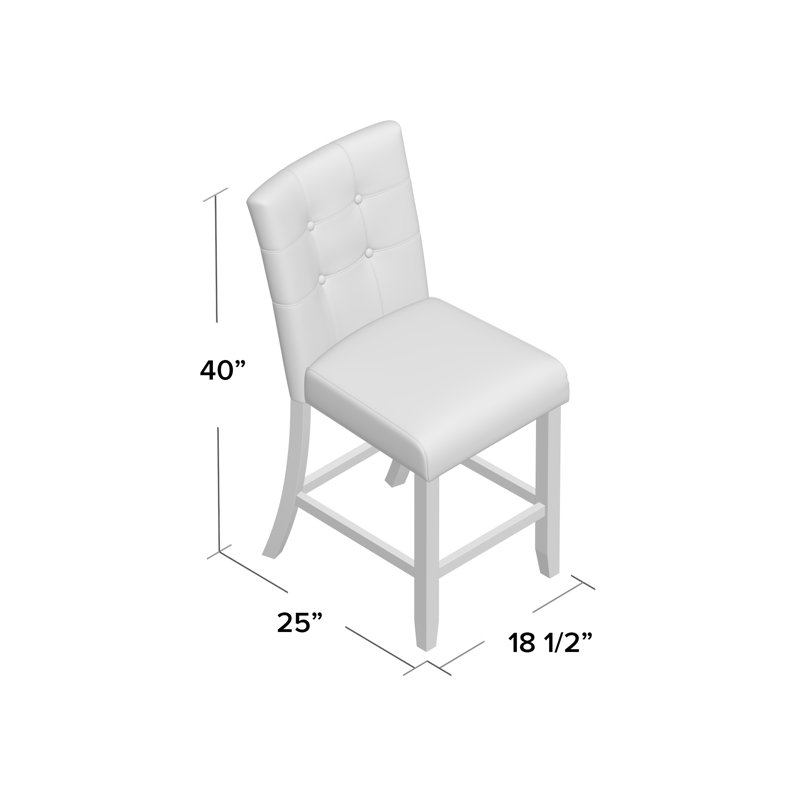 Tabouret de comptoir 26 po Parson