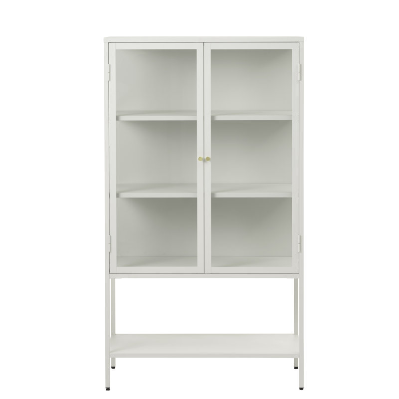 Damyah Display Cabinet, White