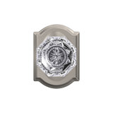Alexandria Hall-Closet and Bed-Bath Glass Knob with Camelot Trim