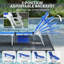 Pool Lounge Chair,Tanning Chair With Face Hole And Side Table-1766211742