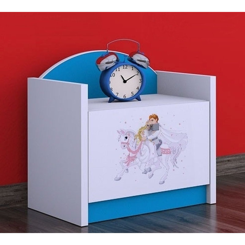 Justen Nightstand, Blue