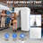 4" W x 4" D Steel Pop-Up Canopy Portable Privacy Dressing Room-93980053
