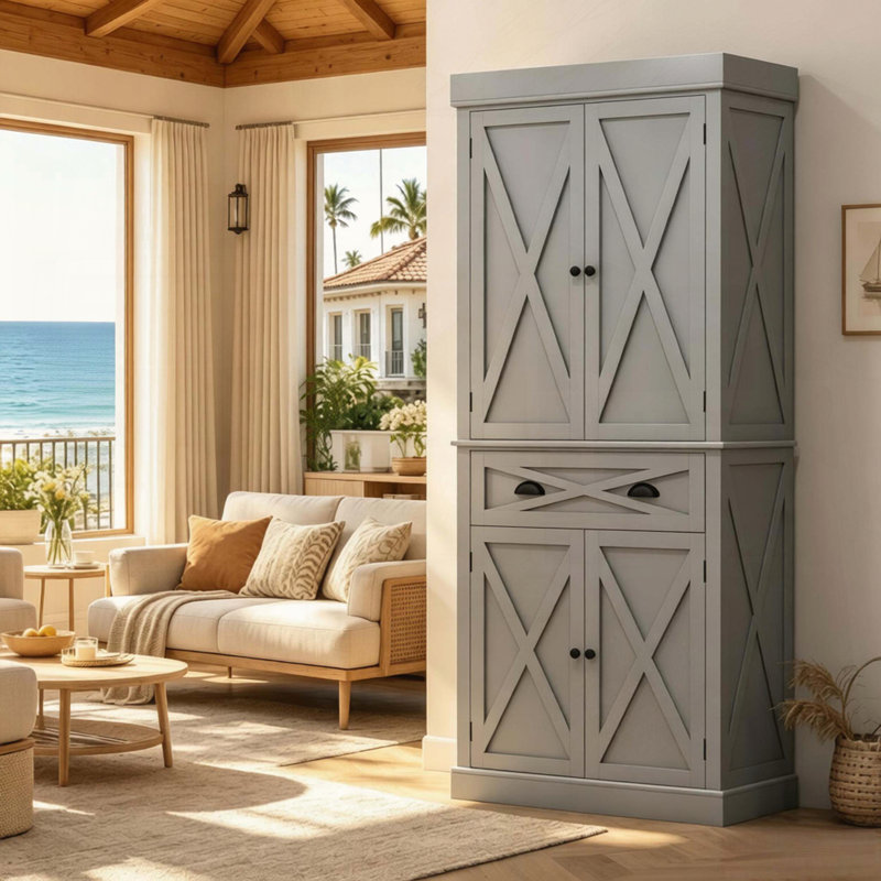 Farmhouse Pantry Cabinet