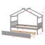 Lit en bois avec couchette-732680304