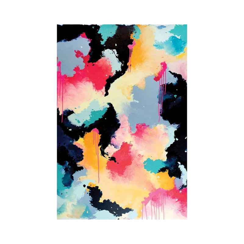 Breath Of Life by Julia Badow - Wrapped Canvas Painting, 101.6 cm H x 66.04 cm W x 1.91 cm D