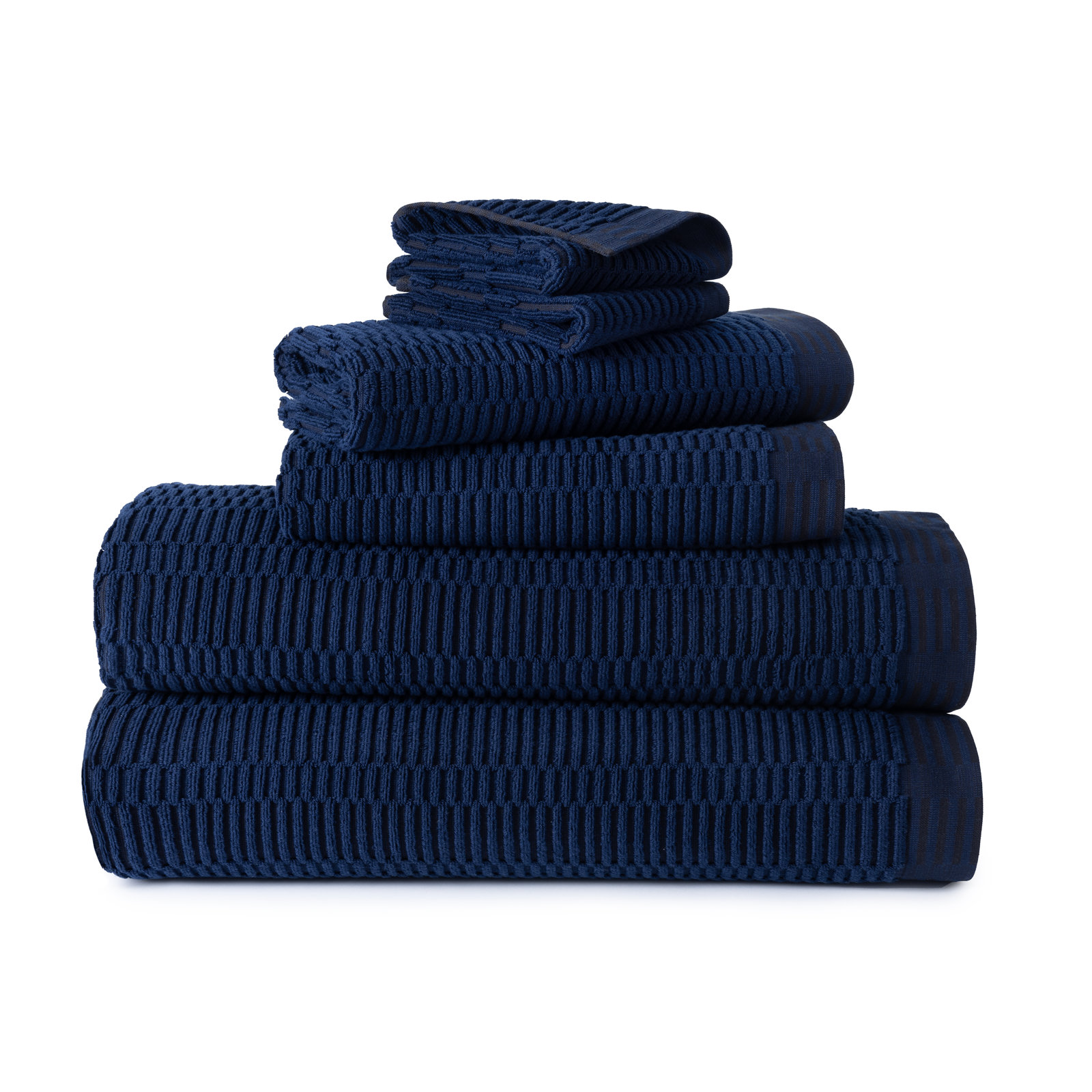 Brickell Bath Towel, Blue