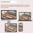 Machine Washable Rug for Living Room Braided Print Non-Slip Area Rug Stain Resistant Carpet for Dining Room Bedroom Nursery Office-1064500653