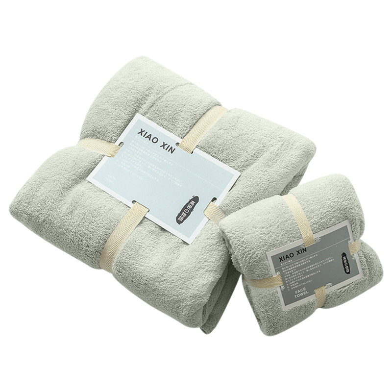Soft Microfiber Bath And Face Towel Set, Absorbent Wearable Towel For Women Travel And Home Use, 28.7x51.2in Color B, B