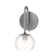 Belford Plug & Play 1-Light Wall Sconce in Transitional and Modern Style-11 Inches Tall and 5 Inches Wide