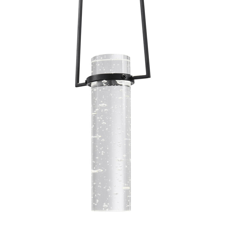 Adelais 1 - Light Single Pendant, Matte Black