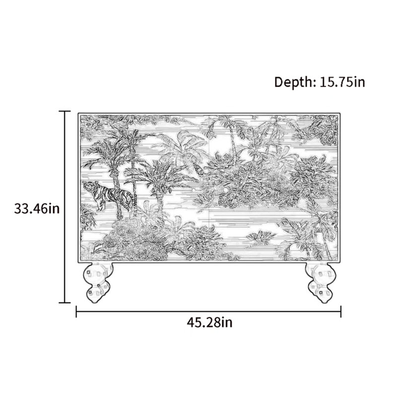 Armoire d'appoint, Blanc