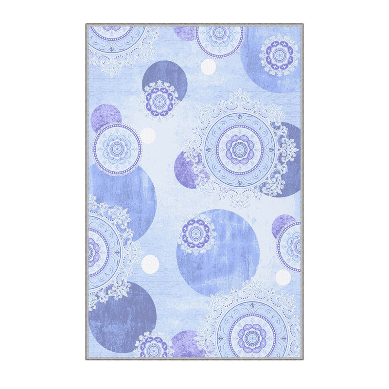 Stylish Hall Carpet (39.4 x 78.7 inches), 100% Polyester, 0.3 in Pile Height | Antibacterial, Non-Slip Underside, Machine Washable | 3D Digital Printed Design, Durable & Soft for Home Décor