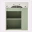 Meuble-lavabo flottant 21,6 po avec lavabo en céramique, rangement à gauche-1662933524