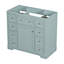 Base de meuble-lavabo simple 35,60 po seulement-100138891