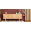 Hosley - Vase de plancher rouge en relief 21,25 po