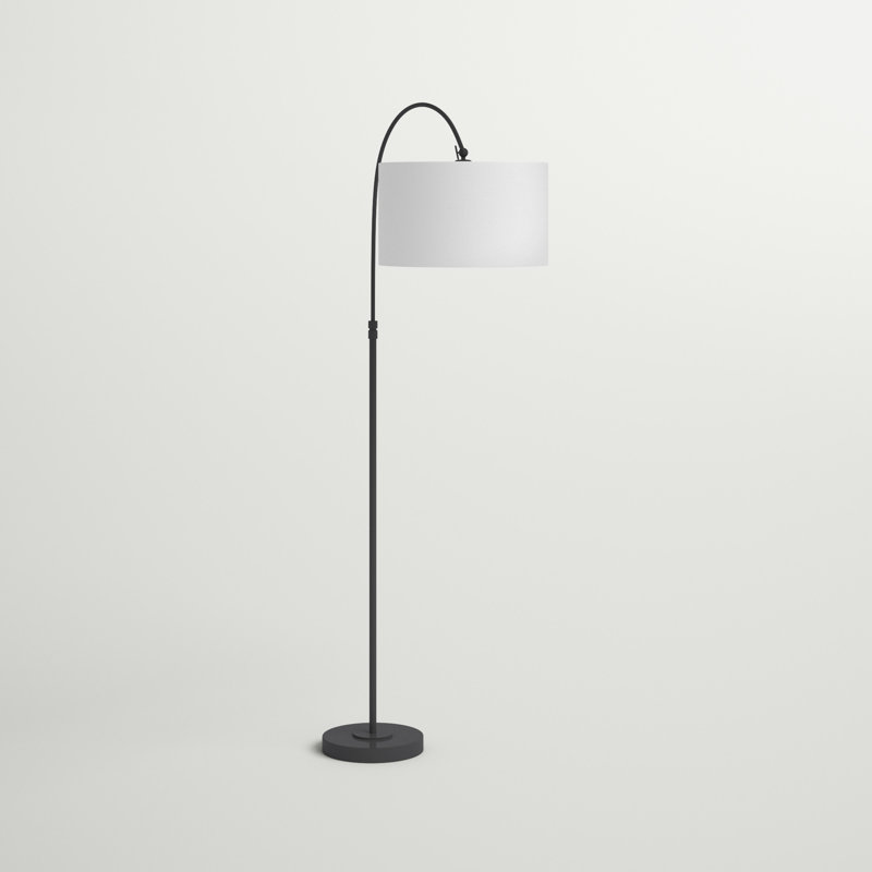 Layden 63.5'' Arched Floor Lamp, Oiled Bronze