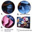 Nocturnal Pansy Elegance - Pensées, ensemble d'art sur toile-107769012