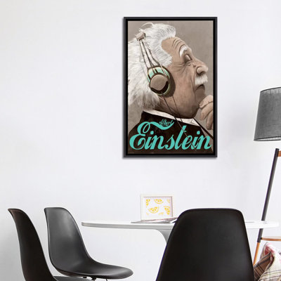 Albert Einstein - impression d'art graphique