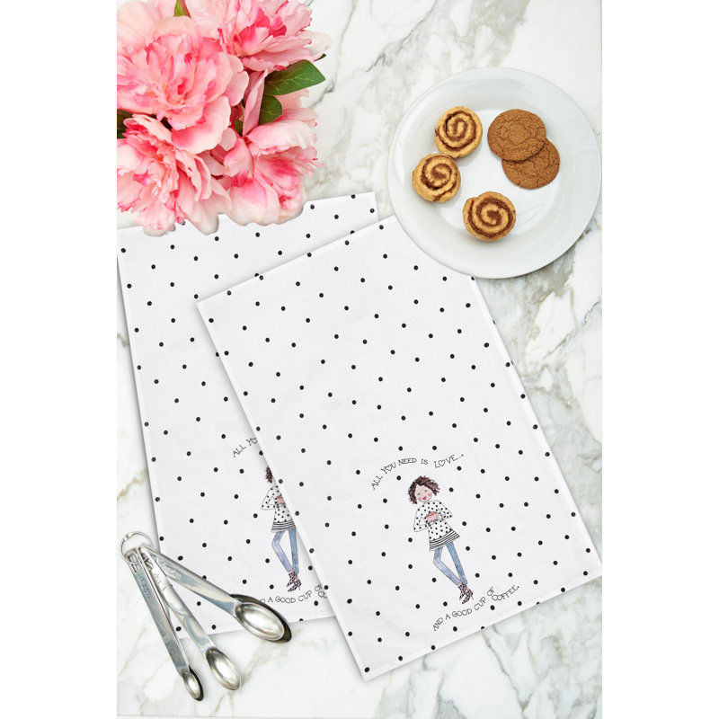 Serviette de cuisine Love You Latte