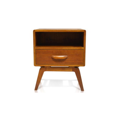Tango 1 - Drawer Solid Wood Nightstand