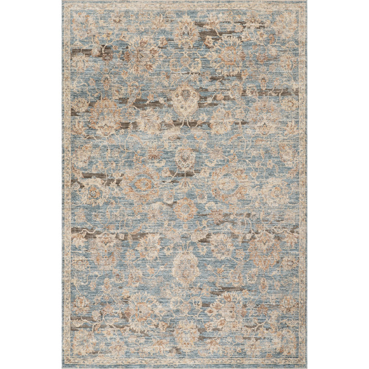 Cynedra Traditional Vintage Floral Area Rug