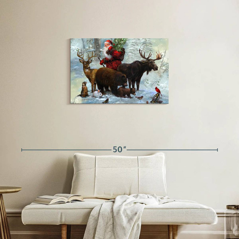 Santa's Best Friends, H 20 po x l 30 po