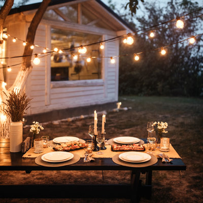 Outdoor 25 - Bulb 25'' Solar Powered String Light