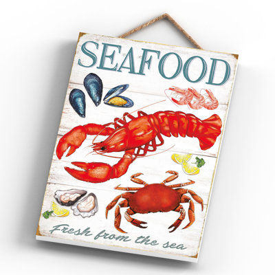 Seafood Lobster - Print on MDF