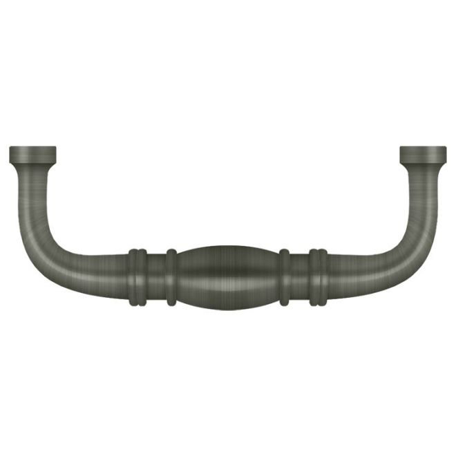 Colonial 1 Center to Center Bar Pull, Antique Nickel