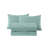 Pre-Washed Solid Cotton Soft-Finished Ruffled Quilt Set-1375963199-1394939963