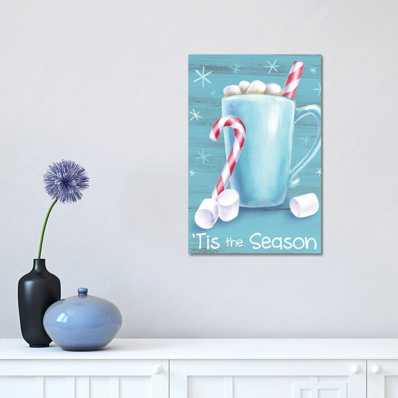 Menthe poivrée cacao II-tis The Season par Kelsey Wilson-reproduction d’art, Toile tendue, Pas de tapis