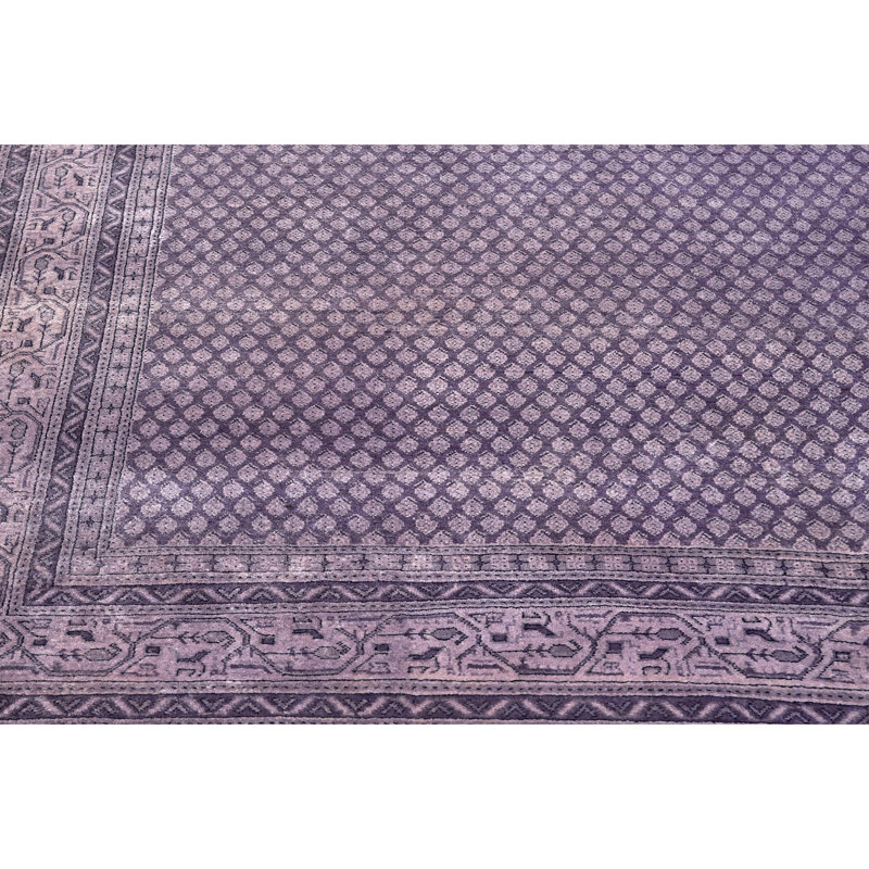 Handmade Wool Geometric Area Rug