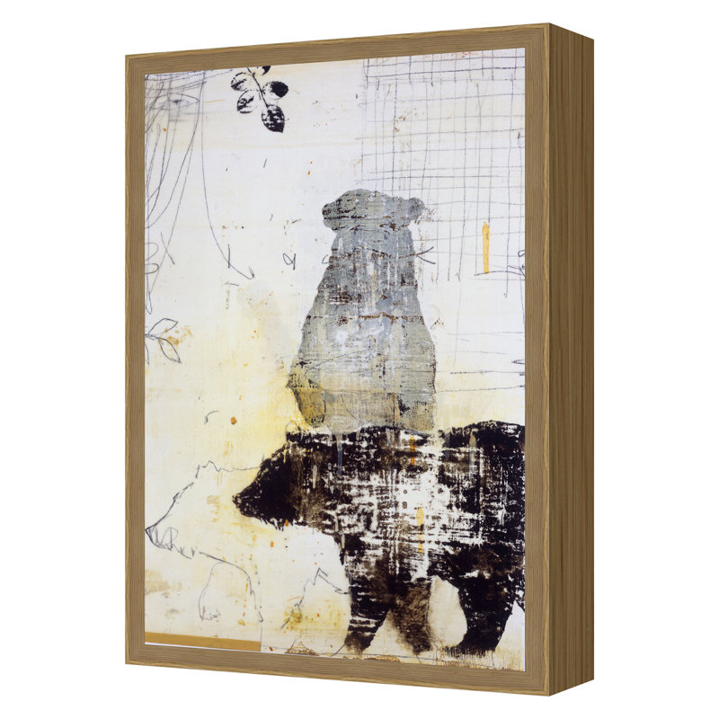 Ursine II Print by Atkinson, Patrick, Oak Single Picture Framed