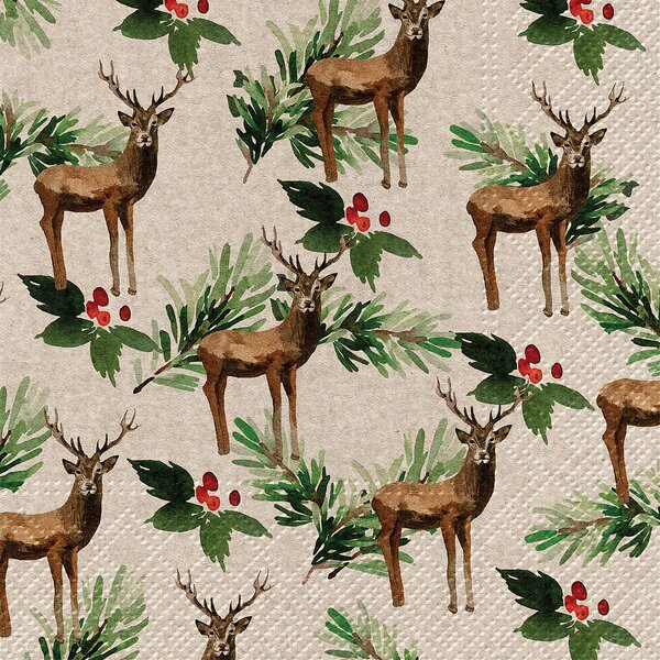 MDR Trading Inc. Disposable Paper Christmas Napkins | Wayfair